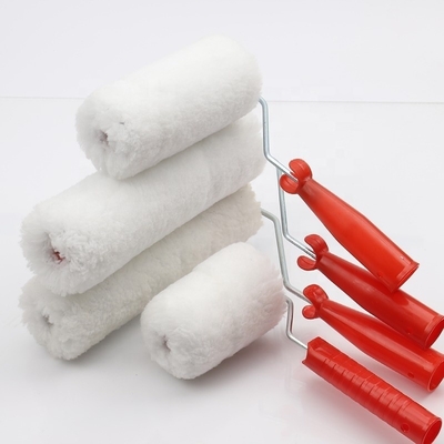 Plastique PP Manche 4 pouces Mini Roller Roller de peinture pour les outils de peinture murale professionnels
