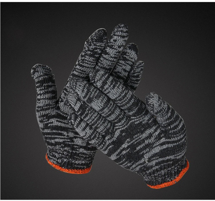 Gants de travail à main en coton tricoté pour hommes