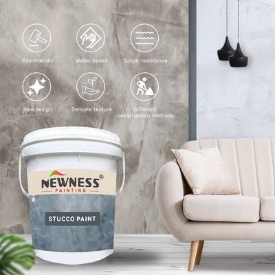 Peinture de revêtement murale blanche pour murs intérieurs