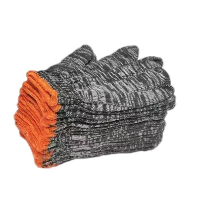 Longueur 19-24cm ou personnalisé Jardinage durable travail de sécurité Gants de coton tricotés blancs
