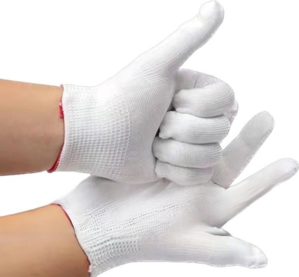 Gants en cuir de chèvre personnalisés en coton/polyester de 20 à 60 g pour la protection des femmes lors du soudage