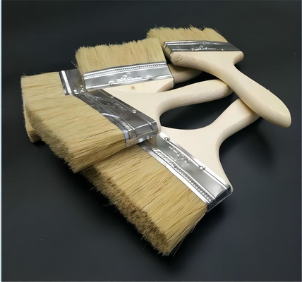 Ensemble professionnel de pinceaux de peinture à l'huile à main en bois