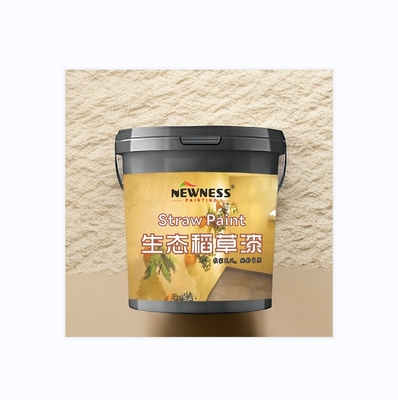 Couche de paille naturelle écologique Couche en poudre acrylique pour la durabilité des bâtiments