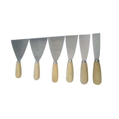 Un couteau à main longue avec 6 lames pour le décapage des vitres et du papier peint en bois