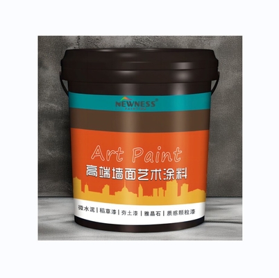 20 kg de seau Excellente résistance aux taches Émulsion acrylique Peinture murale de bâtiment pour murs et sols