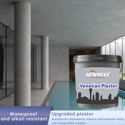 Peinture de stuc acrylique anti-fongique polyvalente pour outils de construction intérieurs et extérieurs