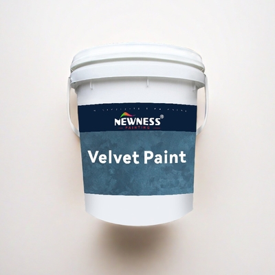 Couche liquide à base d'eau, écologique, peinture murale intérieure en velours à haute émulsion