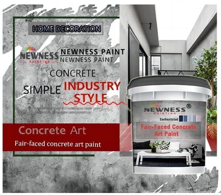 Principales matières premières Peinture en béton fausse imperméable à l'eau acrylique pour murs et sols