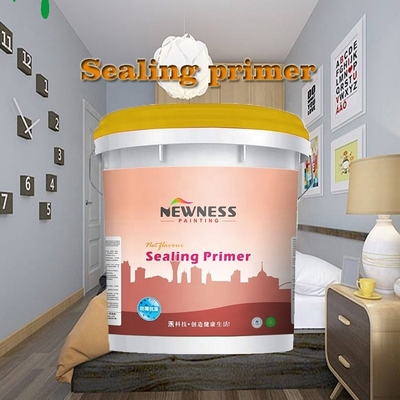 Primer de revêtement liquide professionnel pour la construction de peinture en émulsion blanche résistante aux alcalins