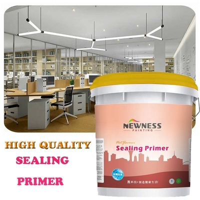Primer de revêtement liquide professionnel pour la construction de peinture en émulsion blanche résistante aux alcalins