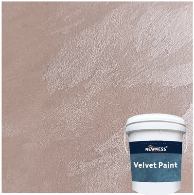 Peinture de velours mate décoratif pour salon Lavable et durable Finition artistique