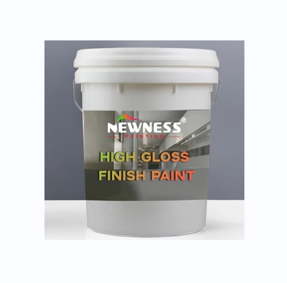 Principale matière première Peinture murale intérieure à base d'eau à base d'acrylique à composante unique Couleur blanche