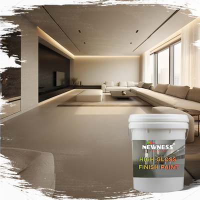 Principale matière première Peinture murale intérieure à base d'eau à base d'acrylique à composante unique Couleur blanche