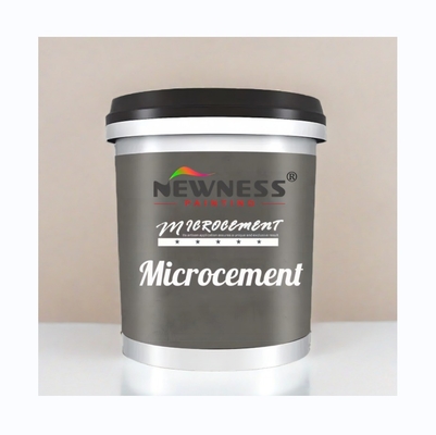 20 kg/BUCKET Règlement français sur les COV Une peinture murale intérieure en micro-ciment pour la décoration de la maison