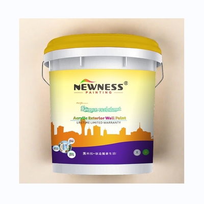 CAS n° 9003-01-4 Peinture à l'émulsion pour murs extérieurs résistante aux intempéries