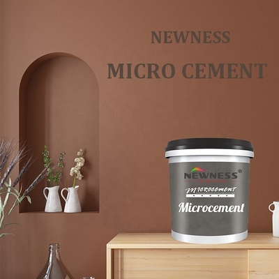 2024 Dureté élevée 2-3 mm Épaisseur volume 20 kg/BUCKET Peinture murale et de sol en micro-ciment