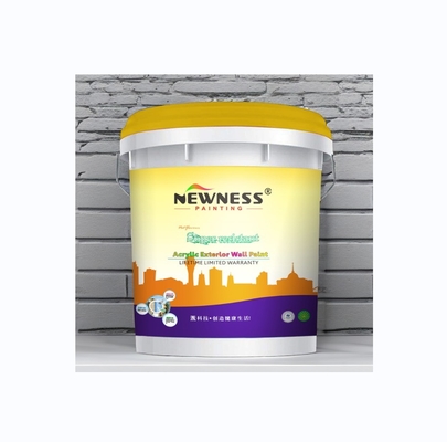 Couche liquide de peinture murale extérieure de la maison Couleurs de peinture Glamour