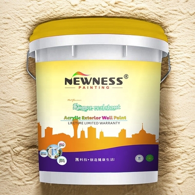 Couche liquide de peinture murale extérieure de la maison Couleurs de peinture Glamour