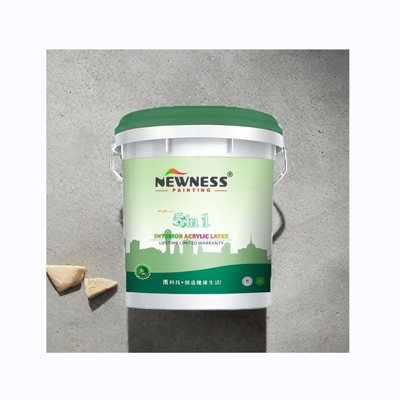 Méthode d'application du pinceau Peinture en latex acrylique écologique pour revêtement de murs intérieurs
