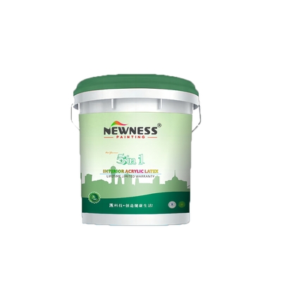 Méthode d'application du pinceau Peinture en latex acrylique écologique pour revêtement de murs intérieurs