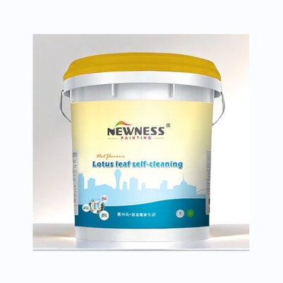 Méthode d'application du pinceau GUANGDONG Peinture murale extérieure pour bâtiments résistants aux intempéries