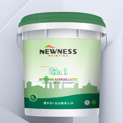 Peinture murale à l'intérieur appliquée à l'eau en blanc pour les hôpitaux écologiques