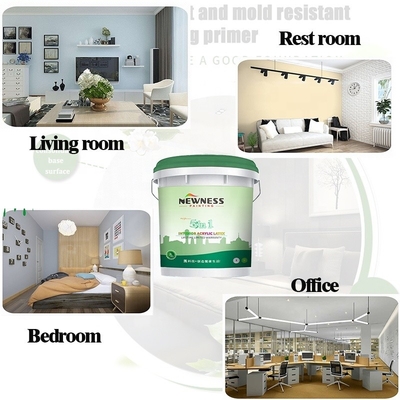 Peinture émulsifiable pour les murs intérieurs de l'école et de l'hôpital Construction lavable Décoration des murs