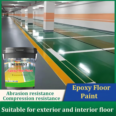 Foshan NEWSESS Peinture de sol auto-nivellante époxy CAS n° 24969-06-0 Épaisseur de film