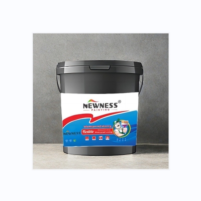 Couche de bâtiment Peinture liquide imperméable à l'eau Couche de toit en caoutchouc de silicone imperméable à l'eau