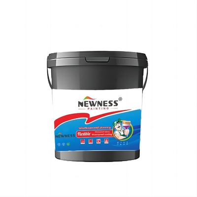 Couche de bâtiment Peinture liquide imperméable à l'eau Couche de toit en caoutchouc de silicone imperméable à l'eau