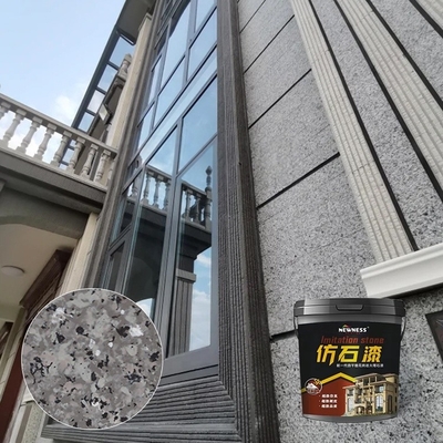 Peinture en pierre naturelle pour revêtement et décoration de bâtiments