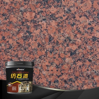 Peinture en pierre naturelle pour revêtement et décoration de bâtiments