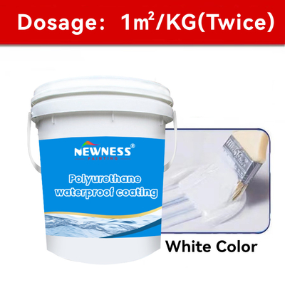 Couche acrylique élastomérique haute brillance pour les toits imperméables 20 kg/bouteille pour toutes les saisons