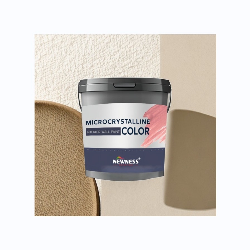 Peinture murale d'intérieur à micro-cristaux acryliques à séchage rapide