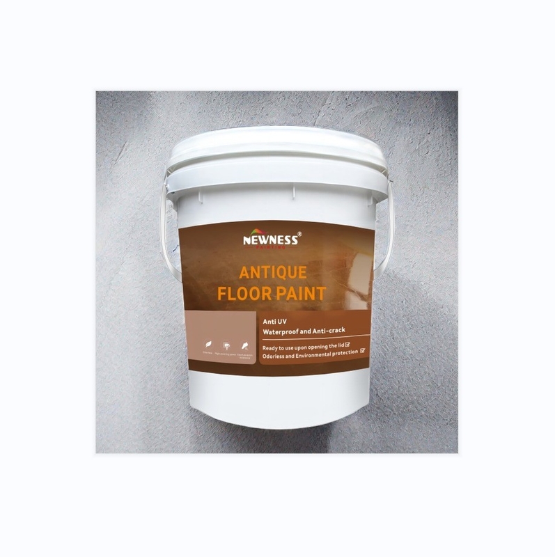 Principale matière première revêtement de sol imperméable à l'eau acrylique pour planchers en béton dans les garages