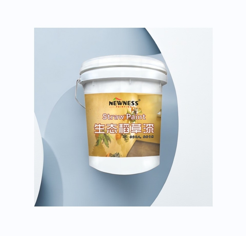 Peinture à la paille de riz écologique pour un revêtement intérieur et extérieur durable
