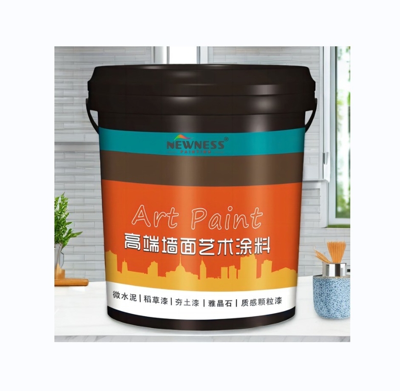 Couleurs personnalisées poudre de résine acrylique d'eau peinture murale à la coquille d'œuf pour les finitions existantes
