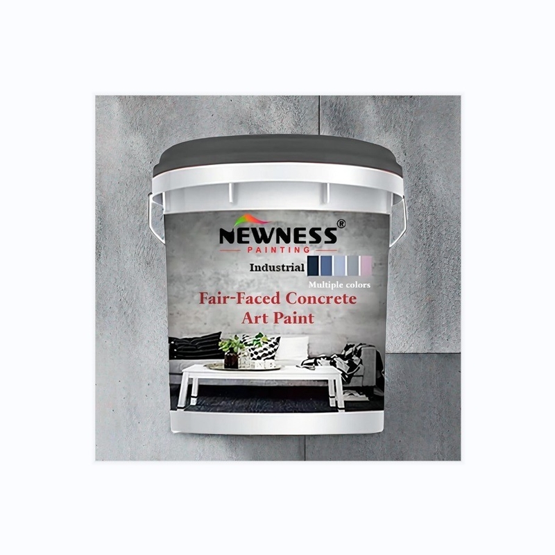 20KG/BUCKET Peinture de revêtement liquide d'état de micro-ciment de décoration de sol en forte demande