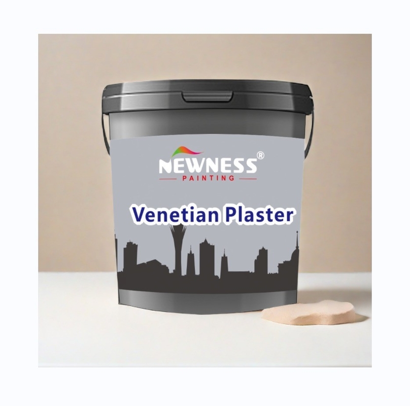 Peinture extérieure de 20L en plâtre jaune lavable à l'extérieur de la maison revêtement brillant pour murs durables