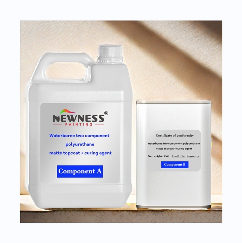 Résine époxy acrylique haute brillance écologique pour revêtement de sol de garage d'entrepôt