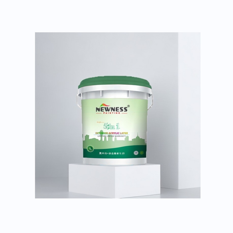La peinture matte d'émulsion intérieure saine avec un volume de 20 kg / seau et un revêtement liquide d'état