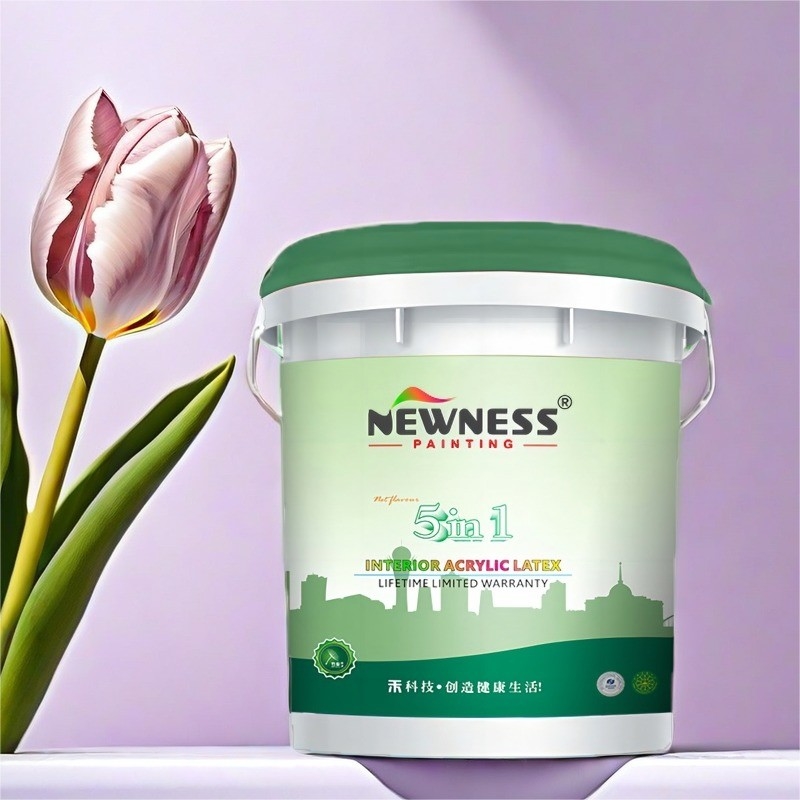 Peinture émulsifiable pour les murs intérieurs de l'école et de l'hôpital Construction lavable Décoration des murs