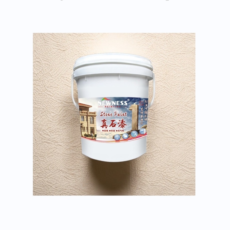 Peinture en pierre naturelle acrylique pour les murs extérieurs