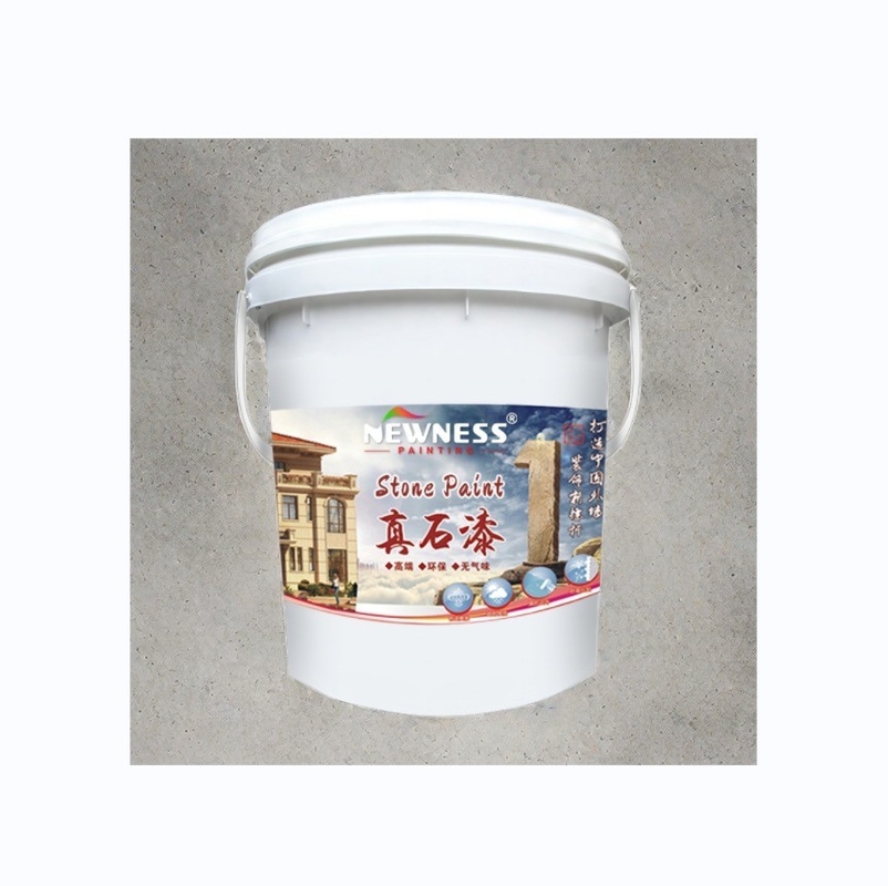 Méthode d'application par pulvérisation Peinture acrylique pour la peinture de la texture des murs extérieurs Séche en 2 heures